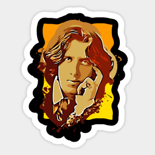 Oscar Wilde Sticker